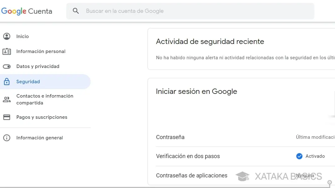 configurar tu cuenta google