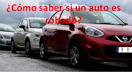 auto robado