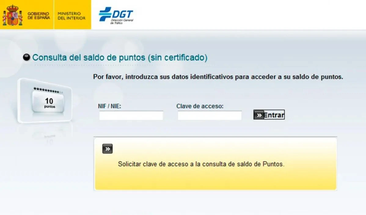 Consulta de puntos de la DGT con contraseña y usuario 2022 brenp Consulta de puntos de la DGT con contraseña y usuario 2022 brenp