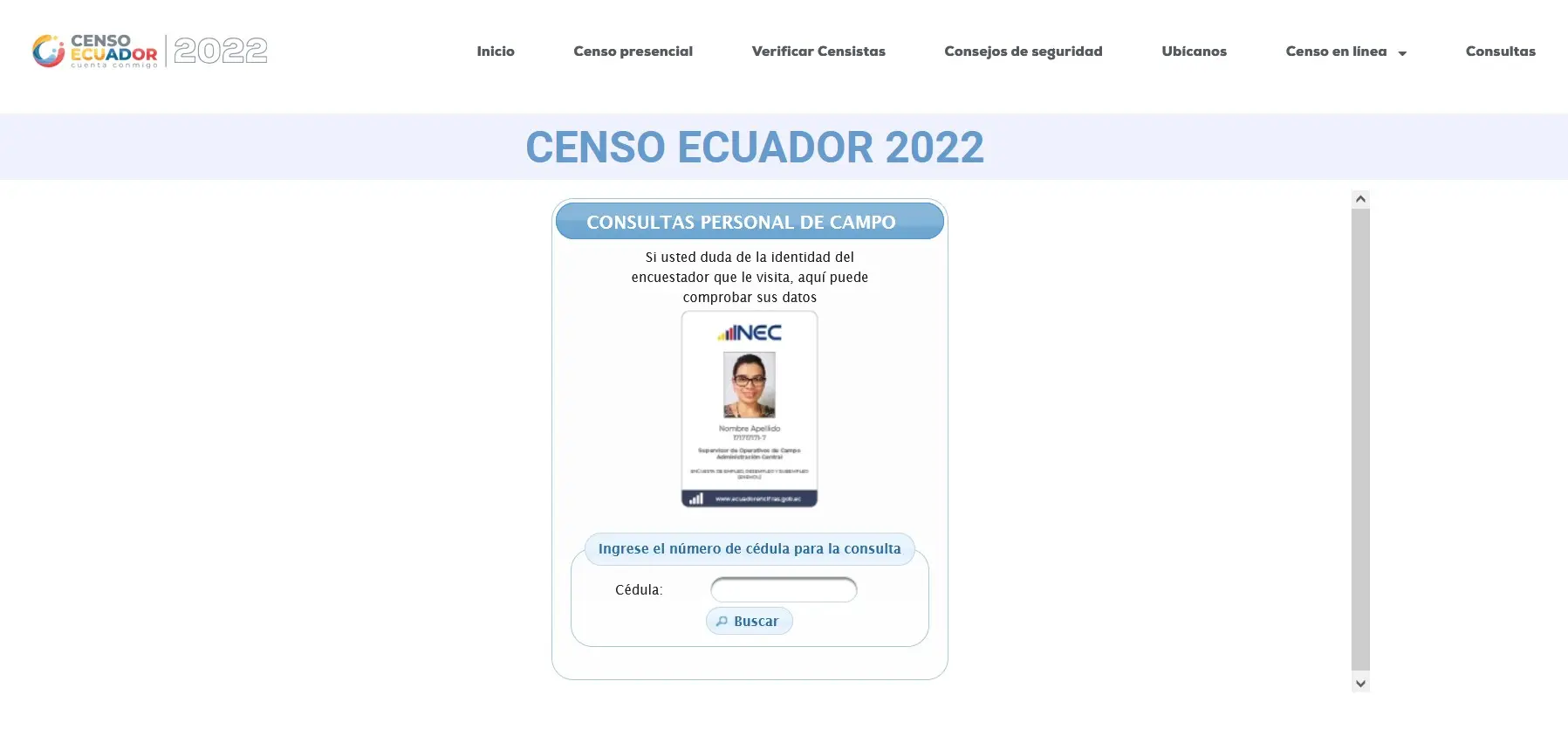 censo ecuador