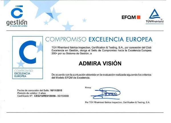 certificado efqm