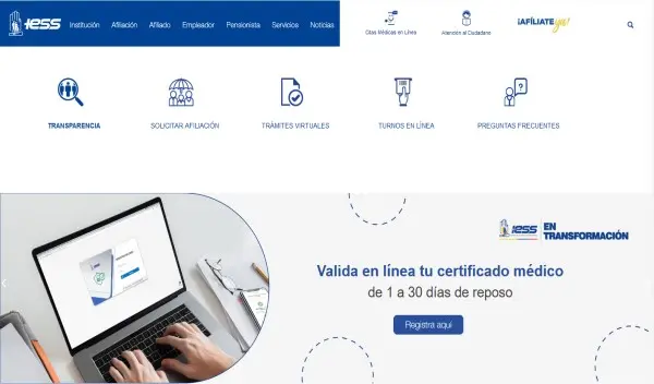 certificado iess