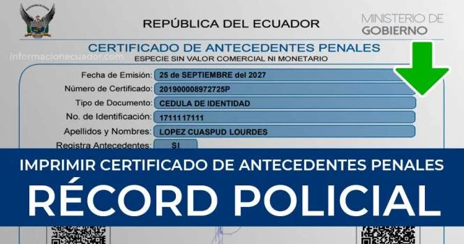 imprimir certificado