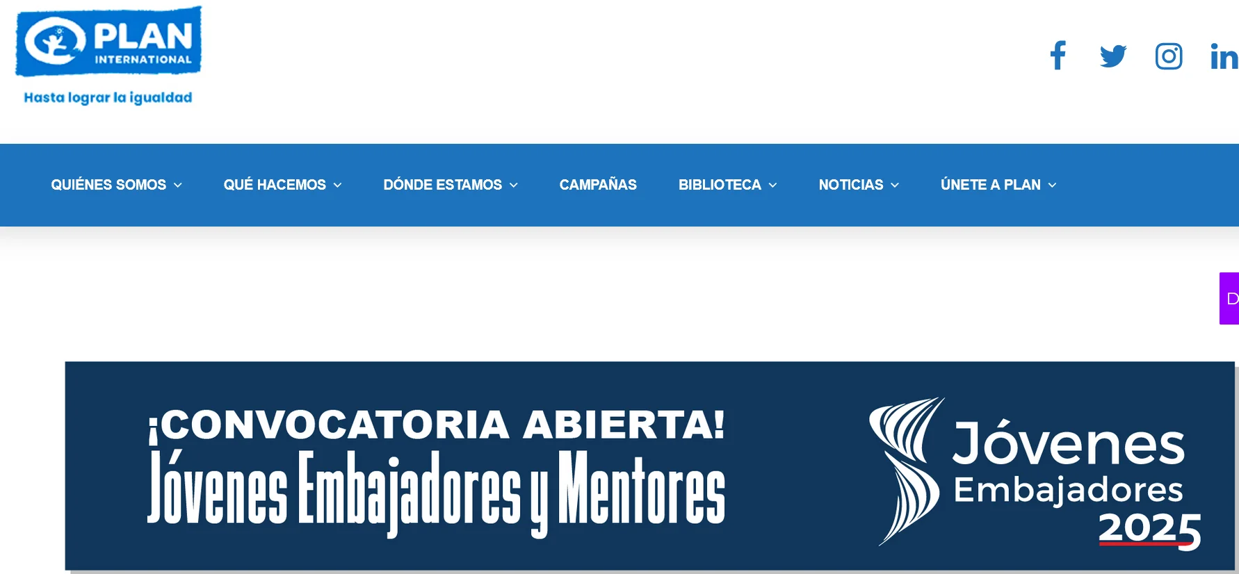 jovenes embajadores