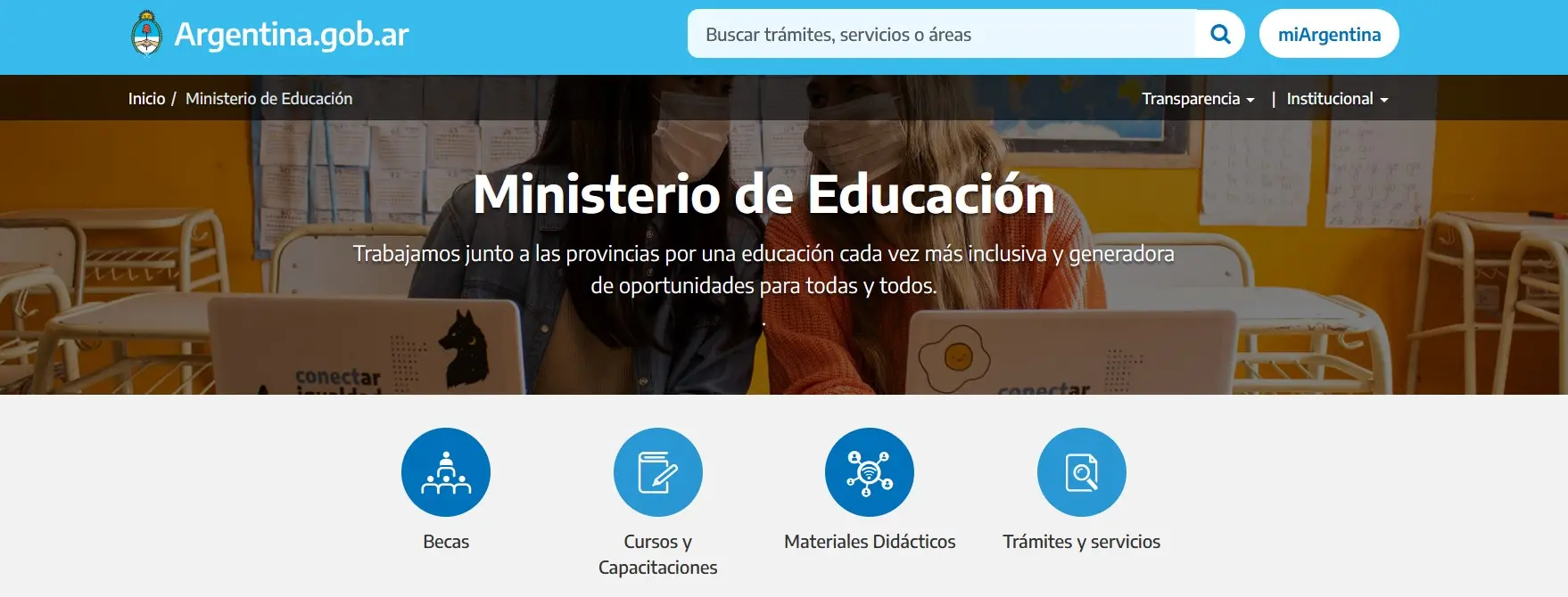 ministerio de educacion argentina