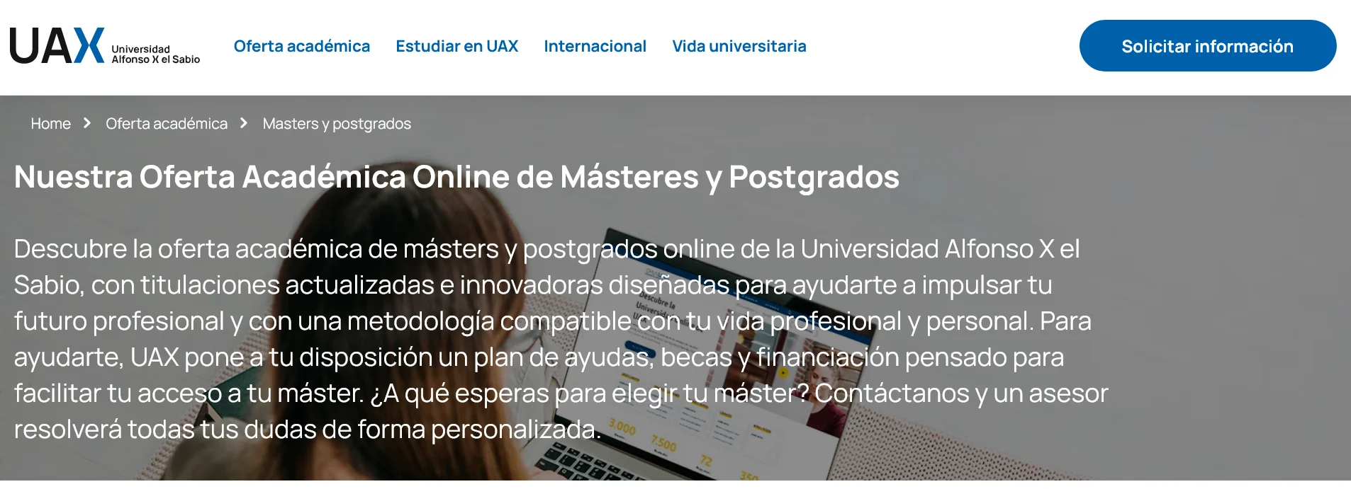 maestrias uax
