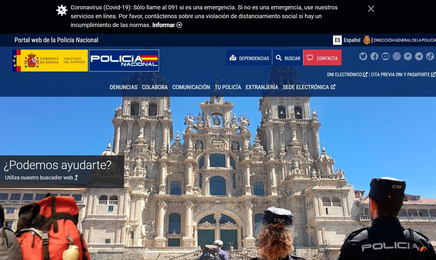 policia nacional espana