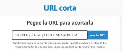 acortar enlaces internet