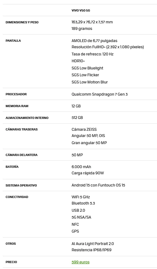 vivo v50 5g