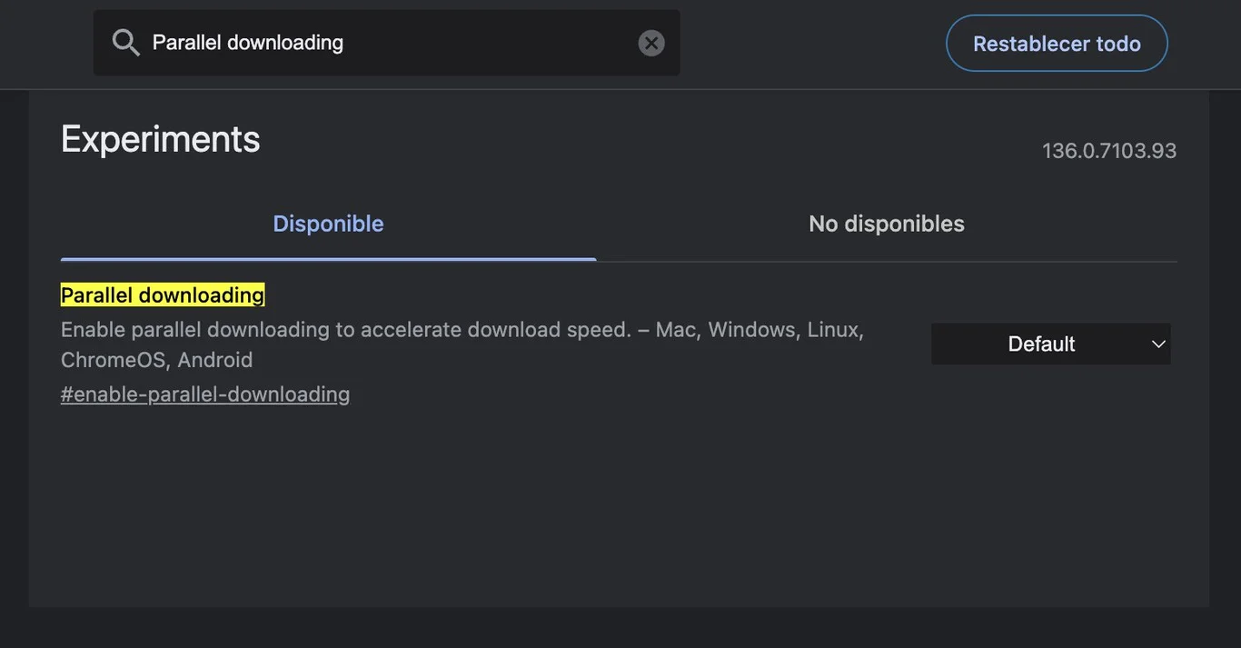 acelerar las descargas de chrome