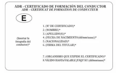 certificado adr