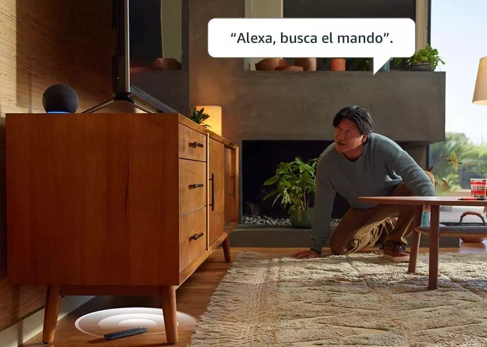 alexa busca el mando