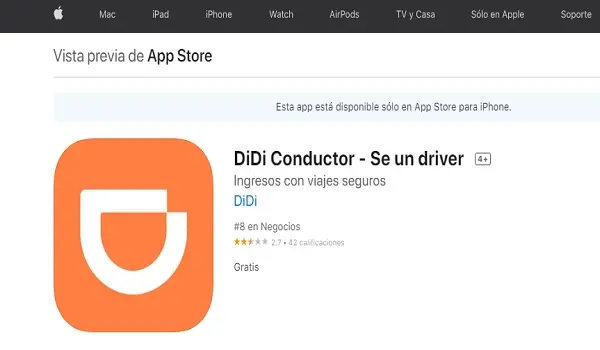 app store didi