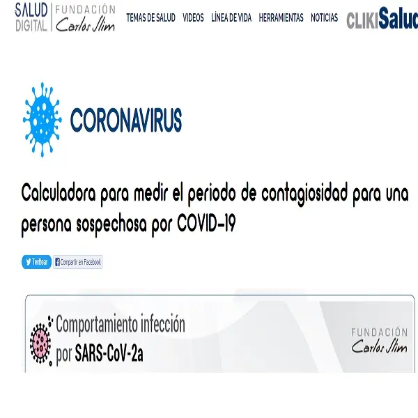 calculadora coronavirus
