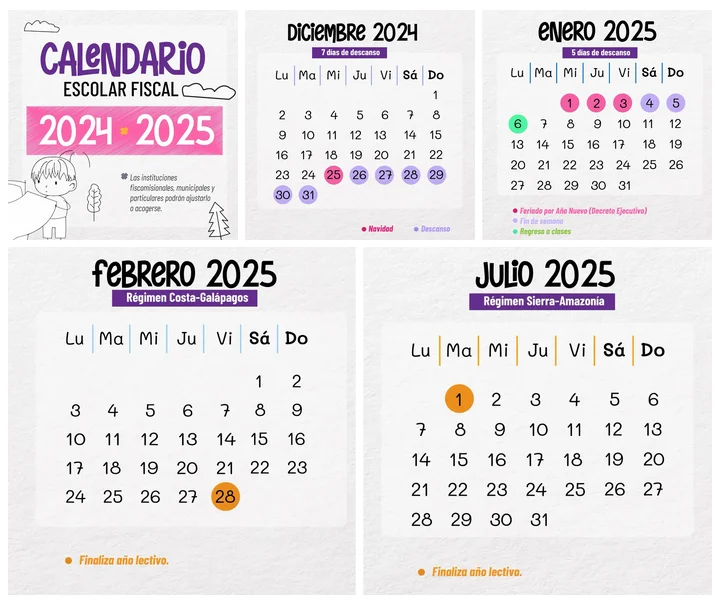 calendario costa