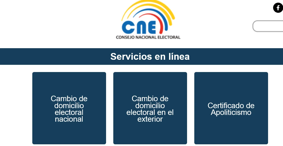 cambio cne