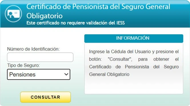 certificado gener