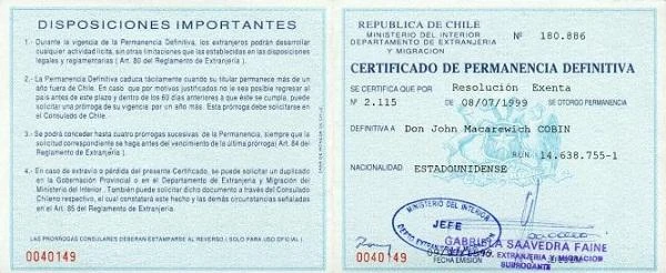 certificado