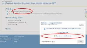 certificado imputaciones