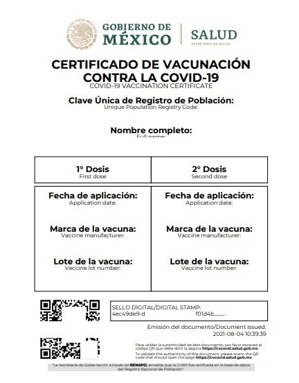 certificado