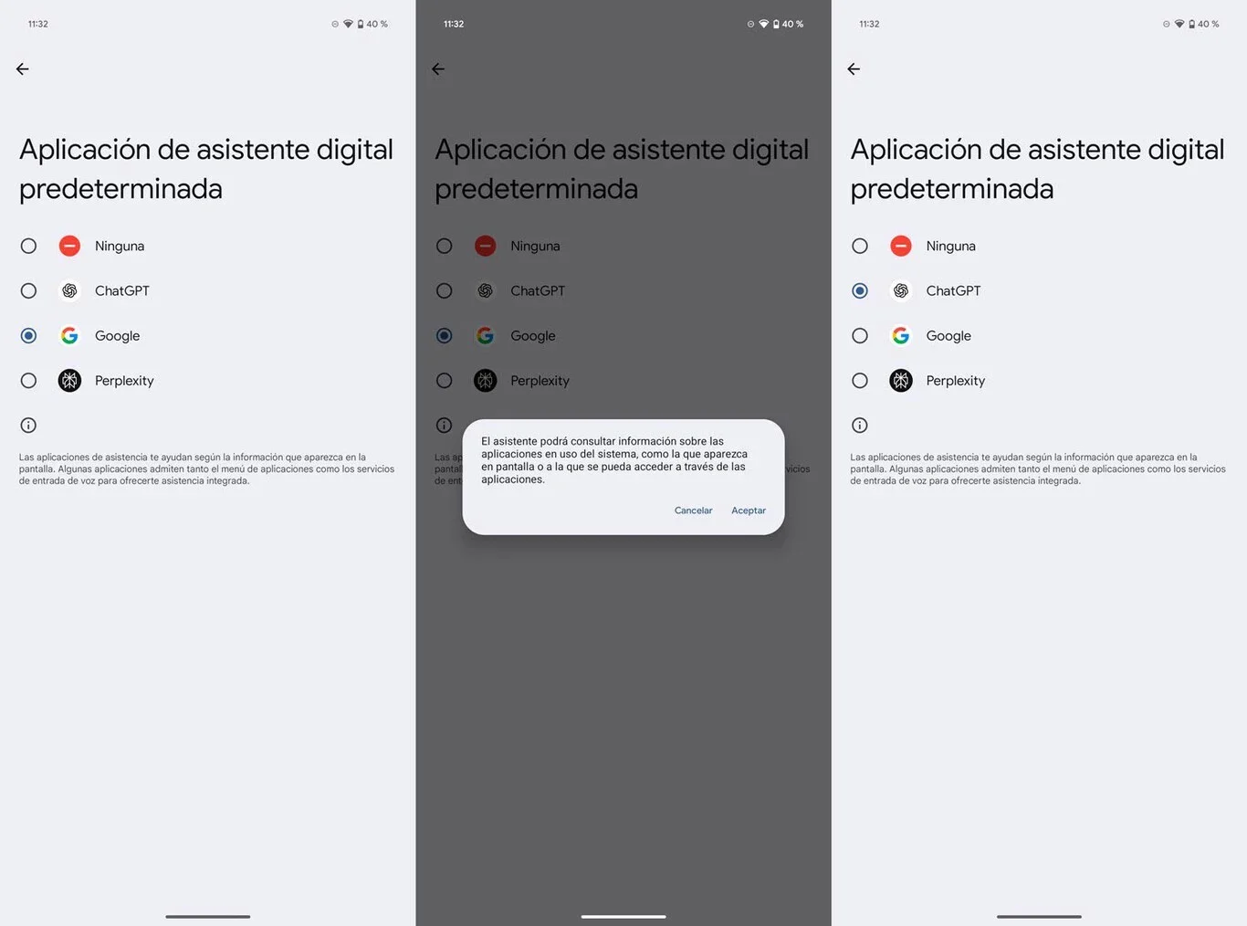 chatgpt como asistente digital en android