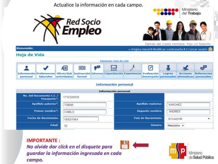 como postular en socio empleo