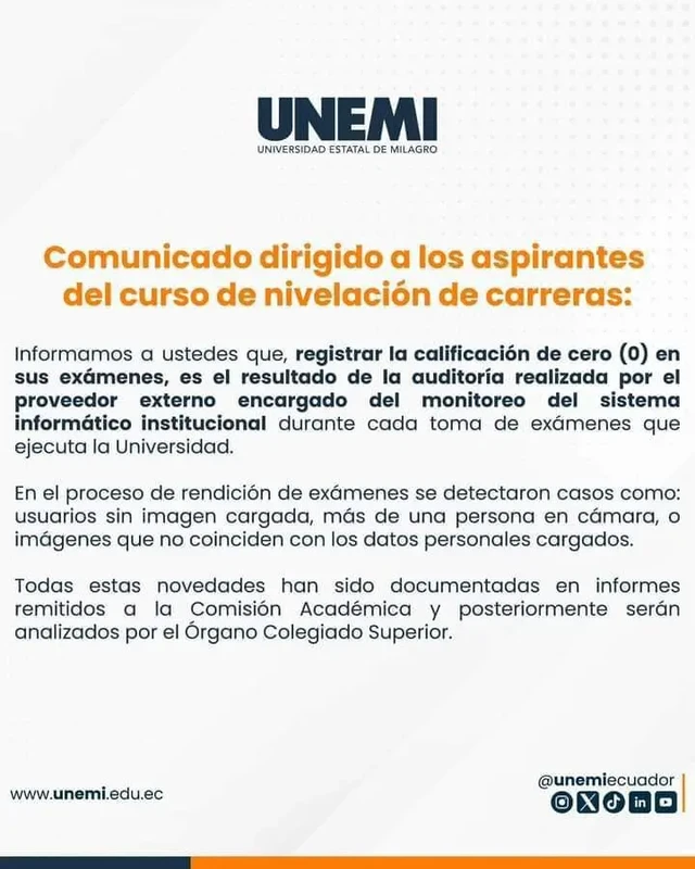 comunicado