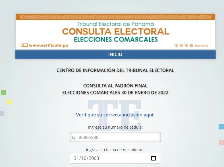 consulta electoral