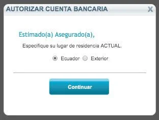 cuenta bancaria iess