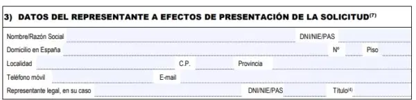 datos del representante