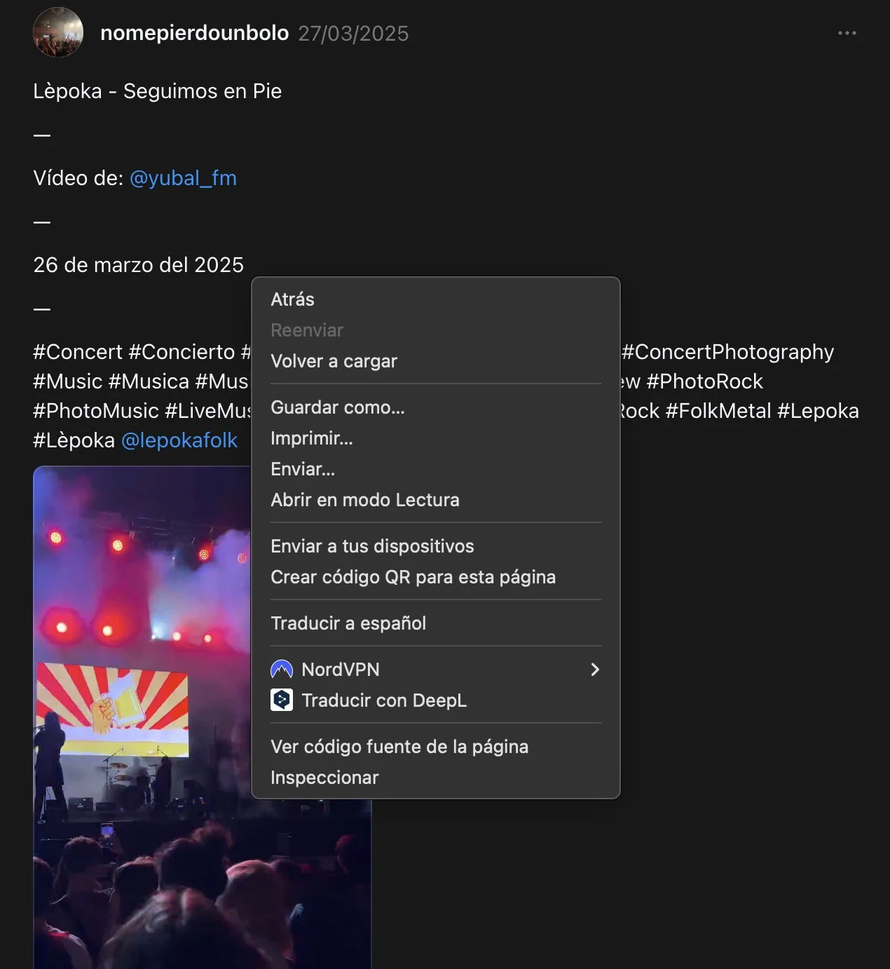descargar videos de threads