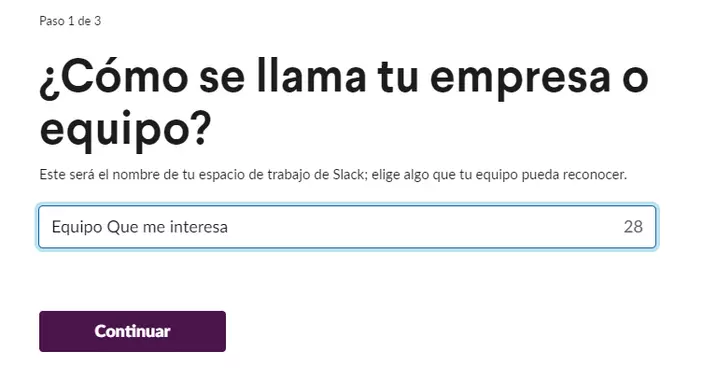 primeros pasos slack