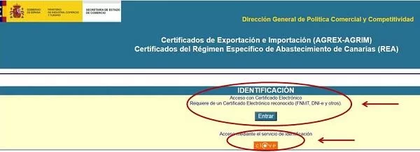 certificado agrex