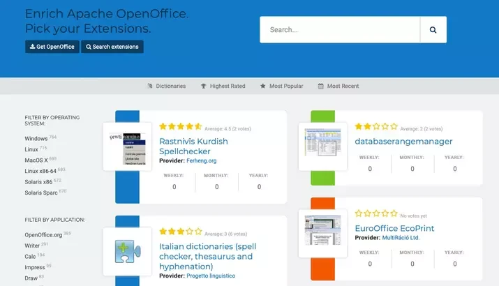 Descargar Open Office gratis