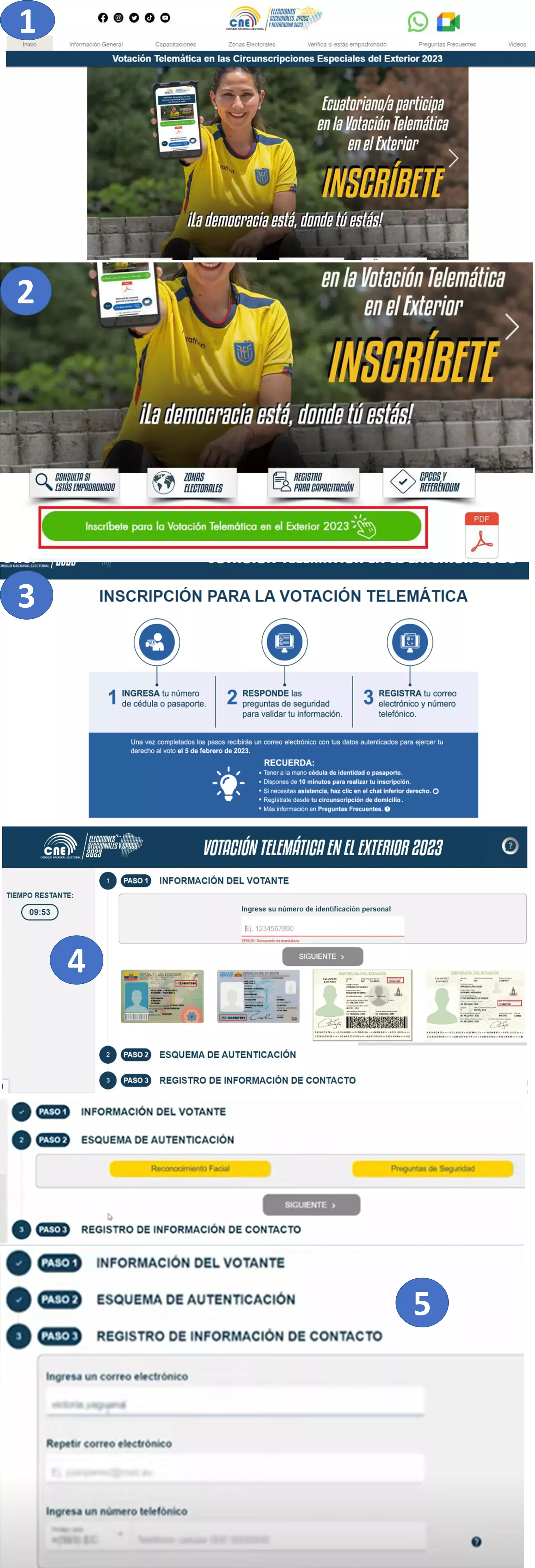 pasos voto