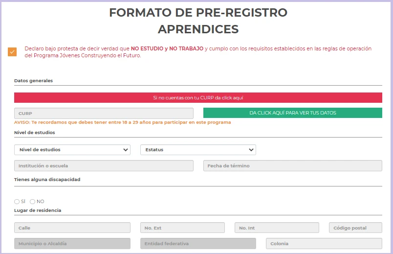 formato preregistro