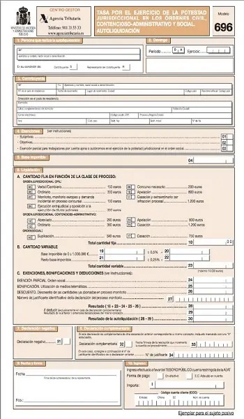 formulario 696
