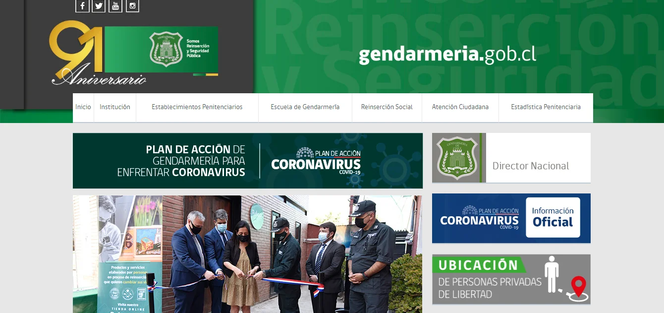 gendarmeria web