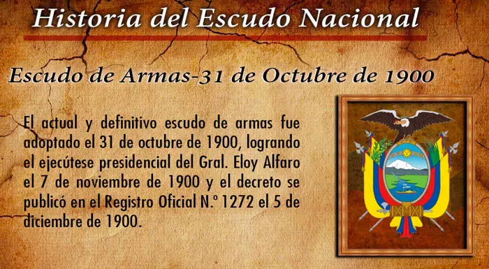 historia escudo ecuador