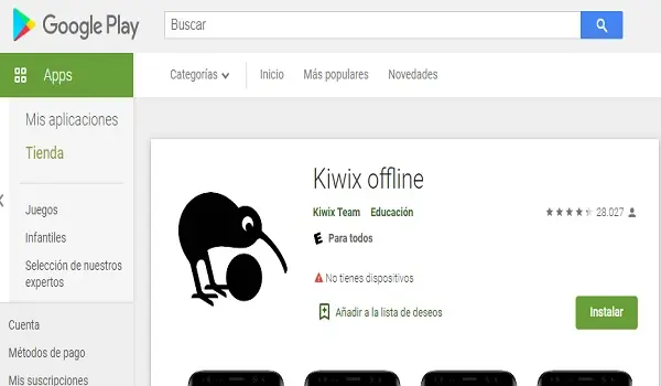 kiwix offline