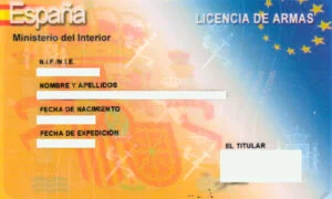 licencia armas espana