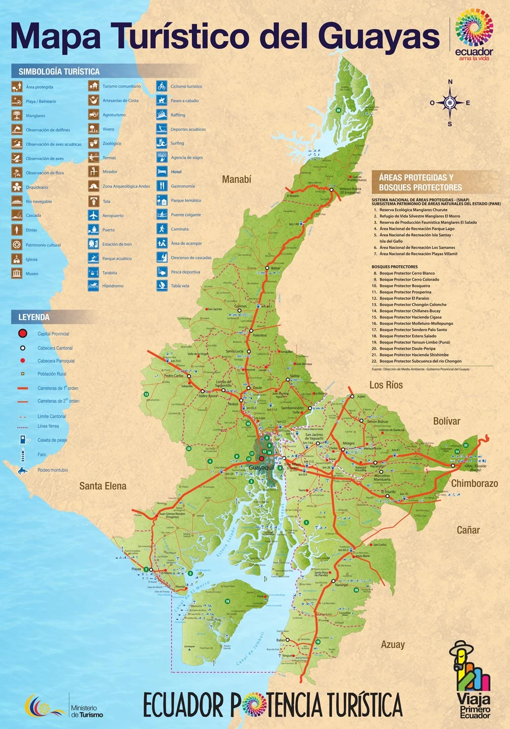 mapa guayas