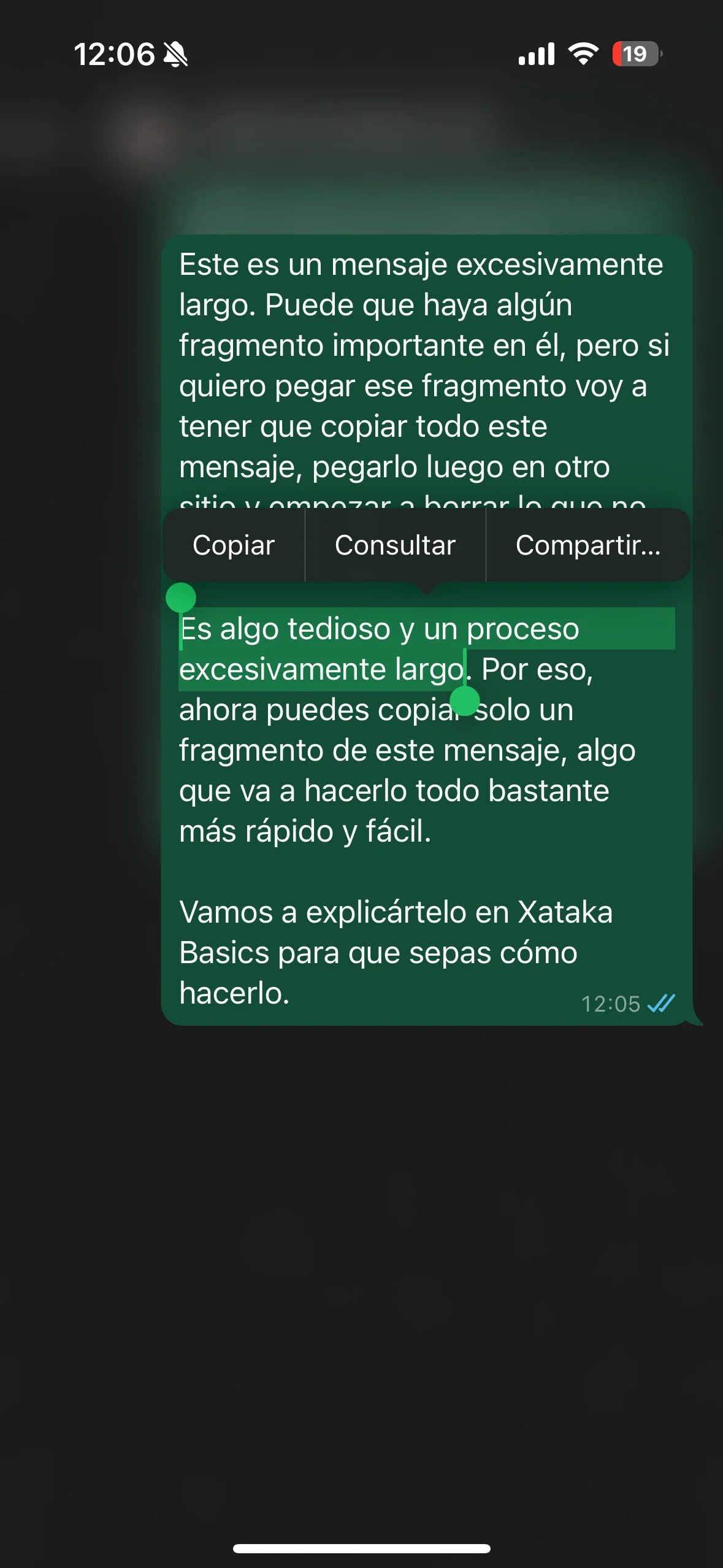 mensaje