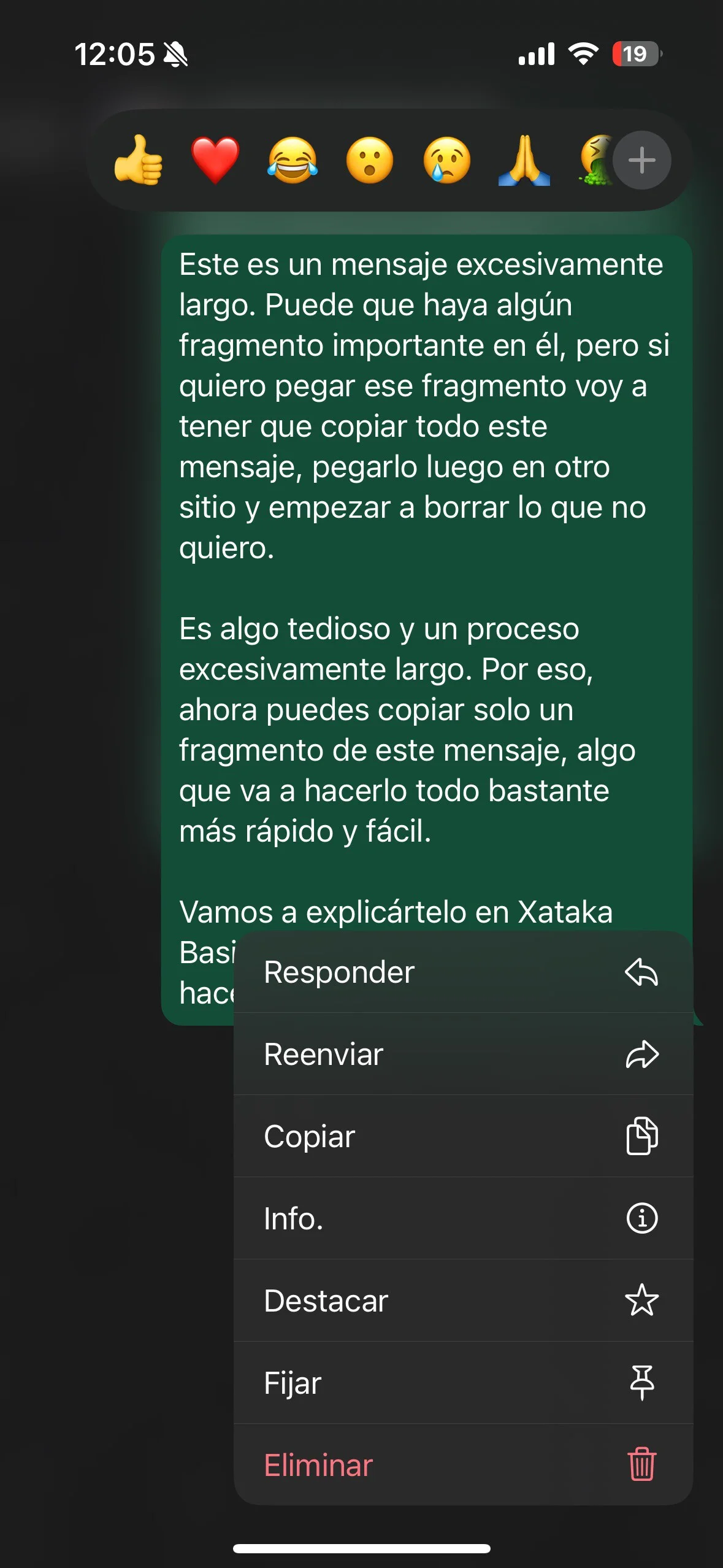 mensaje