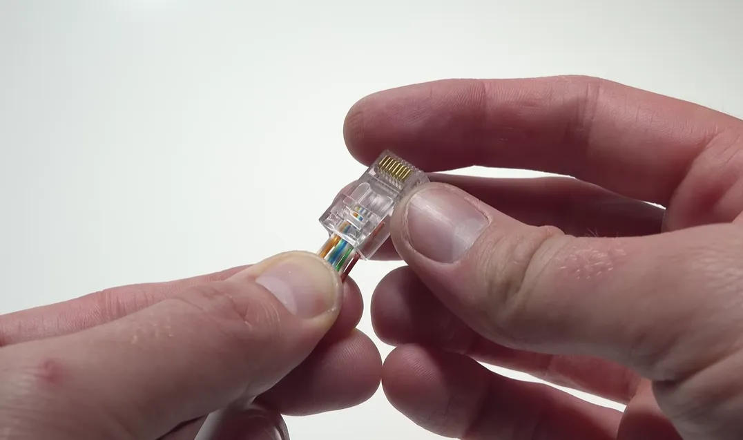 montar un cable de red rj45