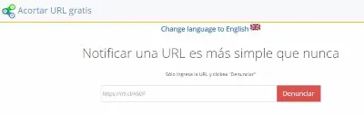 acortar enlaces internet