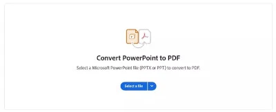 convierte powerpoint pdf