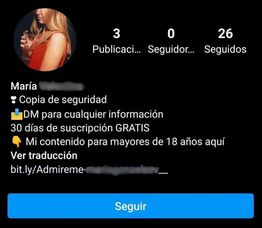 perfil instagram