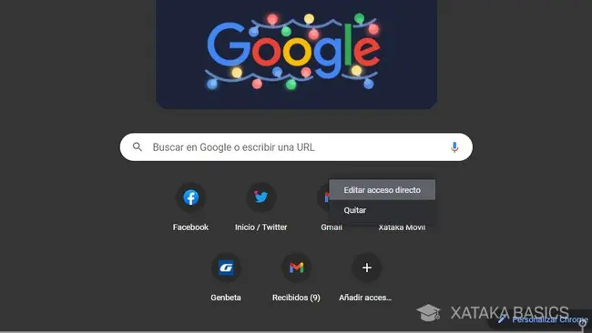 personalizar google chrome