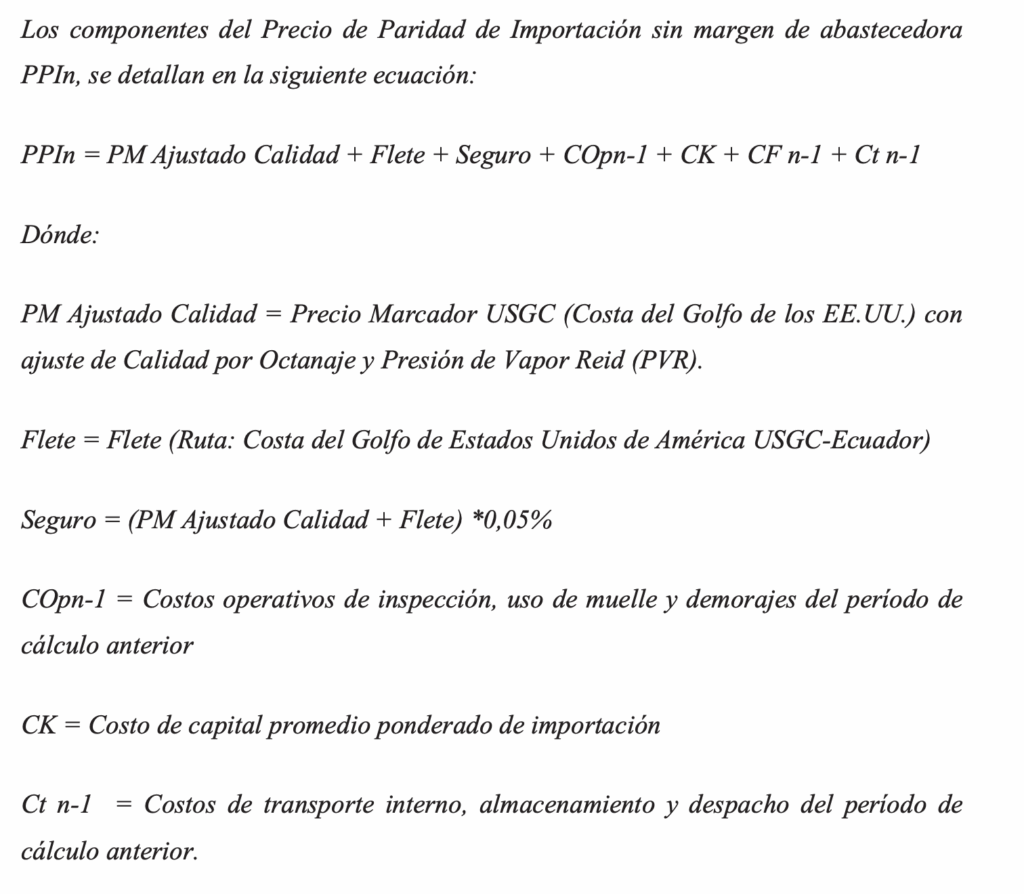 precio gasolina